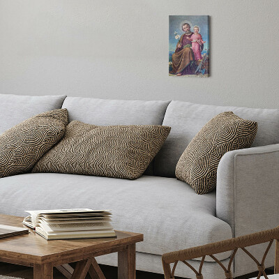 Obraz na płótnie Józef i Jezus