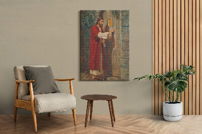 Obraz canvas Jezus Pukający do Drzwi