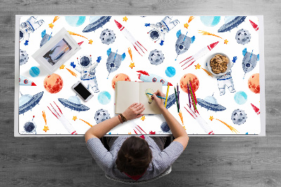 Mata na biurko dla dzieci Astronauta w kosmosie