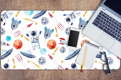 Mata na biurko dla dzieci Astronauta w kosmosie