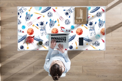 Mata na biurko dla dzieci Astronauta w kosmosie