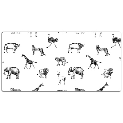Podkładka na biurko dla dzieci Afrykańskie zwierzęta