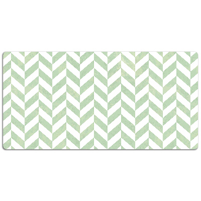 Mata na biurko Geometryczny motyw w jodełkę