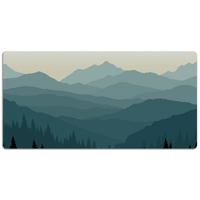 Podkładka na biurko z nadrukiem Krajobraz górski
