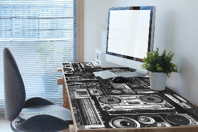 Podkładka na całe biurko Stare magnetofony