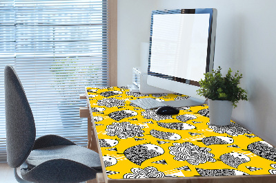 Podkładka na biurko Doodle ptaki