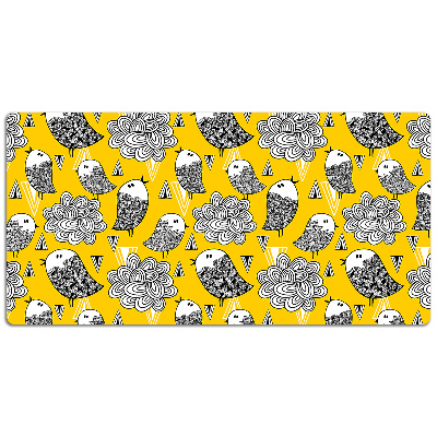 Podkładka na biurko Doodle ptaki