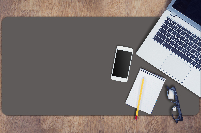 Podkładka na biurko z nadrukiem Ciemny szary