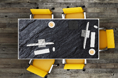 Podkładka na biurko Tekstura czarnego marmuru