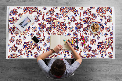 Mata ochronna na biurko Indyjskie słonie