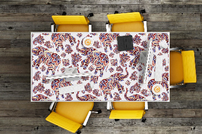 Mata ochronna na biurko Indyjskie słonie