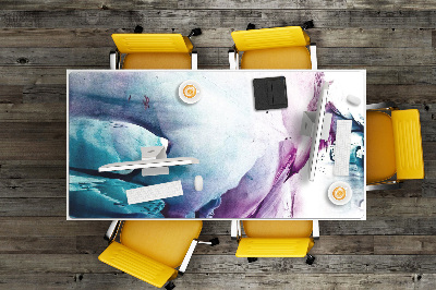 Mata ochronna na biurko Artystyczne plamy