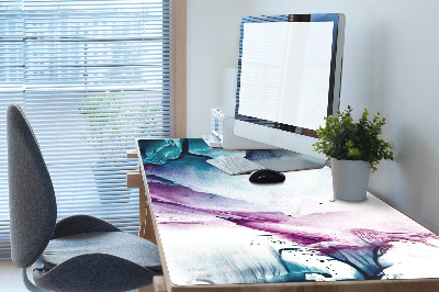 Mata ochronna na biurko Artystyczne plamy