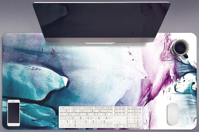 Mata ochronna na biurko Artystyczne plamy