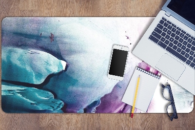 Mata ochronna na biurko Artystyczne plamy