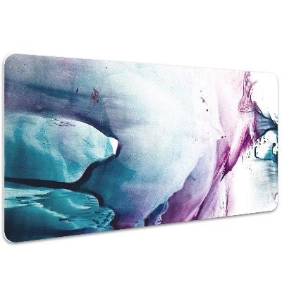 Mata ochronna na biurko Artystyczne plamy