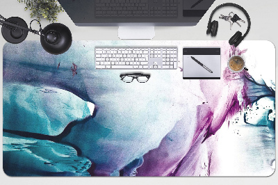 Mata ochronna na biurko Artystyczne plamy