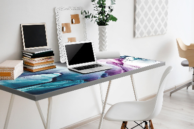 Mata ochronna na biurko Artystyczne plamy