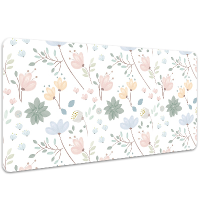 Mata ochronna na biurko Letnie kwiaty