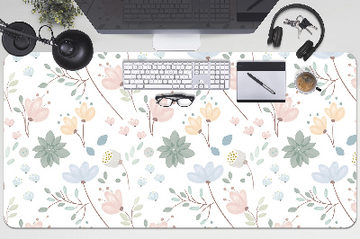Mata ochronna na biurko Letnie kwiaty