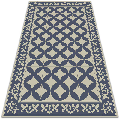 Wewnętrzny dywan winylowy Wzór Azulejos