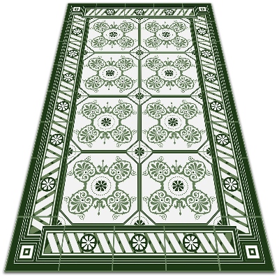 Wewnętrzny dywan winylowy Vintage kafle