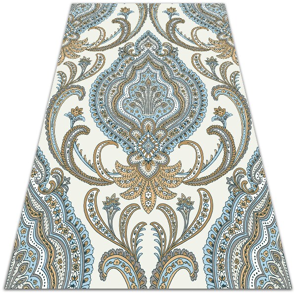 Modny uniwersalny dywan winylowy Tekstura Paisley