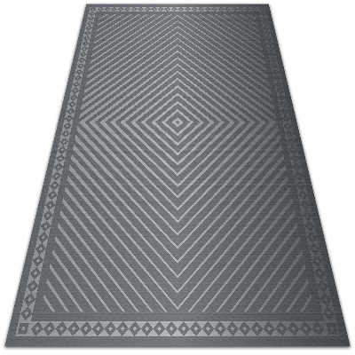 Modny winylowy dywan Geometryczne romby