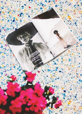 Modny uniwersalny dywan winylowy Marmurowy kamień