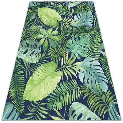 Dywan winylowy do domu Tropikalne liście