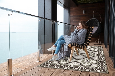 Nowoczesny dywan outdoor wzór Hiszpański wzór