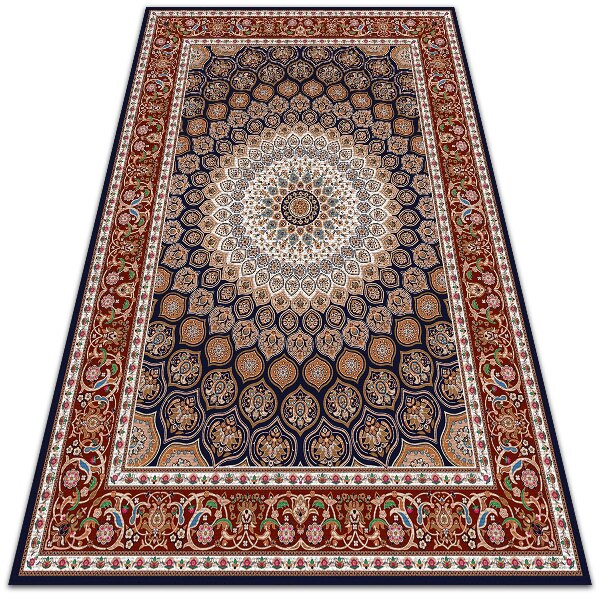 Nowoczesny dywan tarasowy Hipnotyzująca mandala