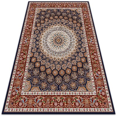 Nowoczesny dywan tarasowy Hipnotyzująca mandala