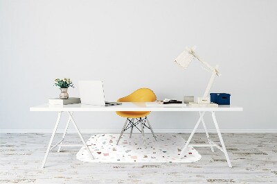 Podkładka pod krzesło obrotowe Kolorowe plamki