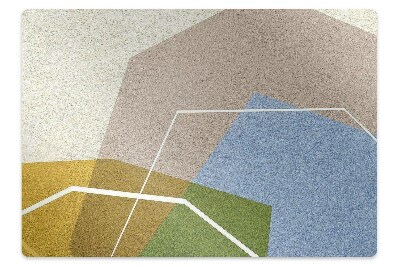 Podkładka pod fotel Figury geometryczne