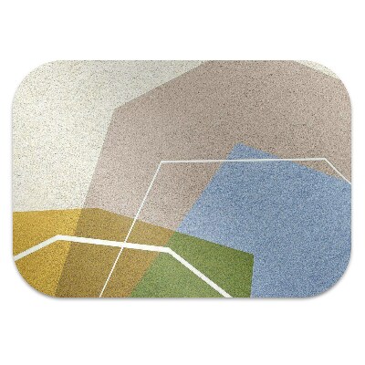 Podkładka pod fotel Figury geometryczne