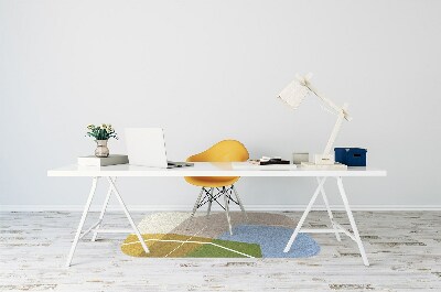 Podkładka pod fotel Figury geometryczne