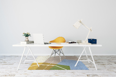 Podkładka pod fotel Figury geometryczne