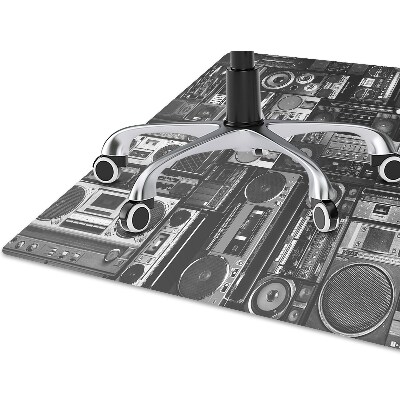 Mata na podłogę pod krzesło Old school boombox