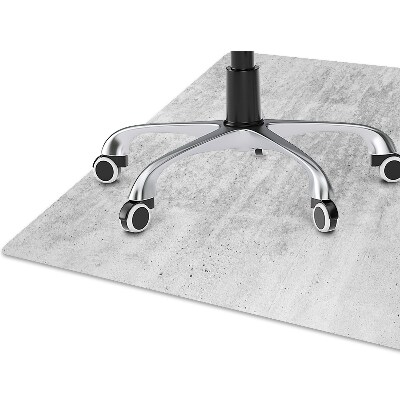 Mata pod fotel biurowy Szary beton