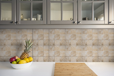 Samoprzylepne płytki PCV Tekstura brązowego kamienia