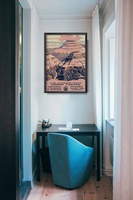 Plakat w stylu retro Park Narodowy Wielkiego Kanionu