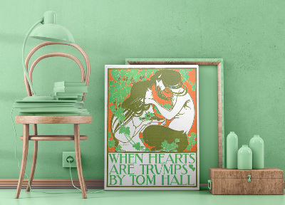 Plakat Kiedy serca są atutami
