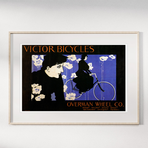 Plakat Victor Rowery, Overman Wheel Co