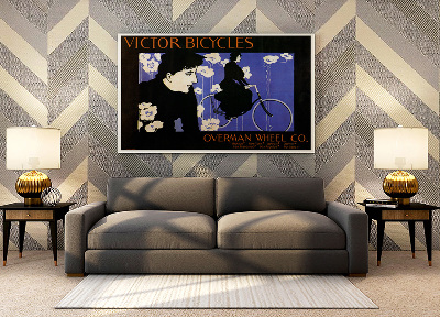 Plakat Victor Rowery, Overman Wheel Co