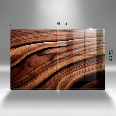 Deska do krojenia na blat Struktura drewna