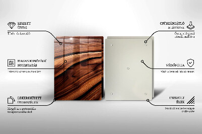 Deska do krojenia na blat Struktura drewna