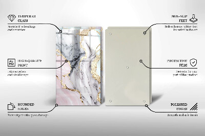 Deska do krojenia Pastelowy marmur