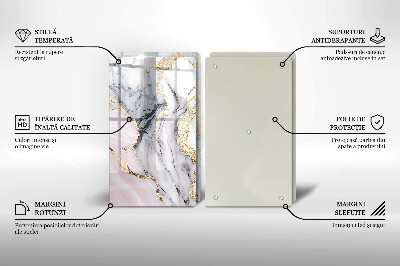 Deska do krojenia Pastelowy marmur