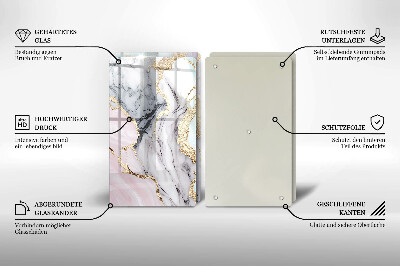 Deska do krojenia Pastelowy marmur